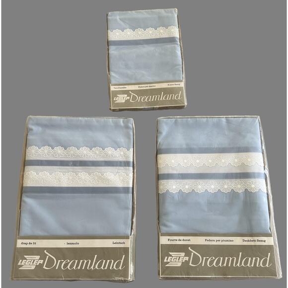 Vintage Swiss Linens Circa 1970 Lot of 3 Pierces - Picture 1 of 4